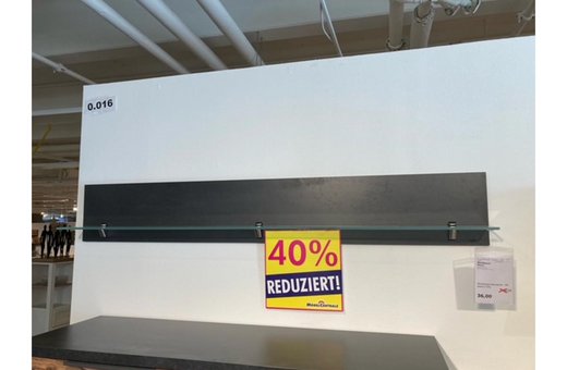 Wandbord Schwarzstahl • Möbel Centrale • Schongau | Penzberg