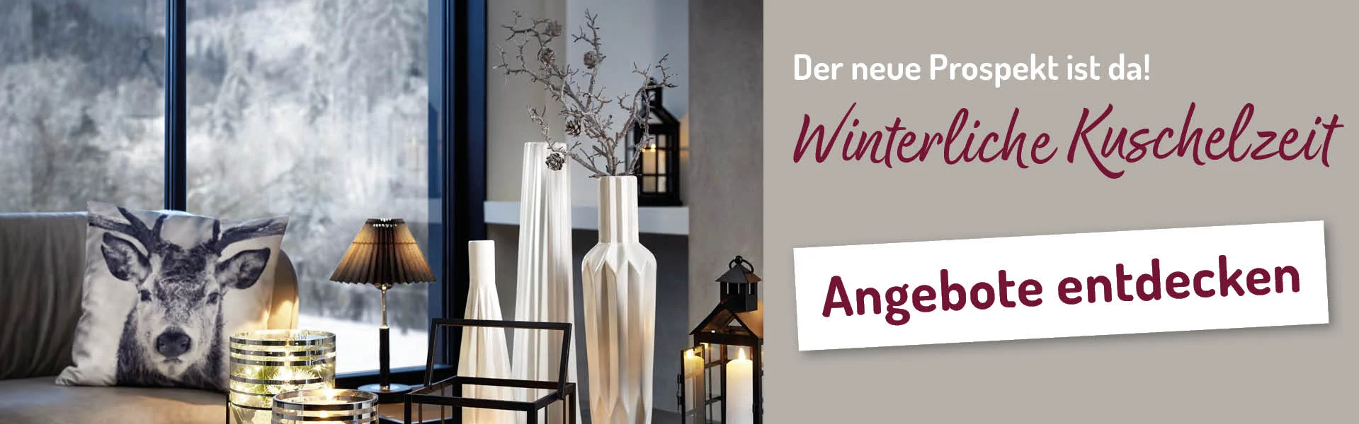 Winterliche Kuschelzeit • MöbelCentrale | Schongau & Penzberg