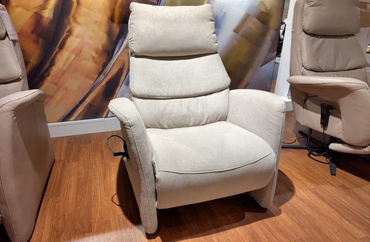 Relaxsessel Leder grey • Möbel Centrale • Schongau | Penzberg