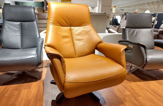 Relaxsessel Leder Cognac • Möbel Centrale • Schongau | Penzberg