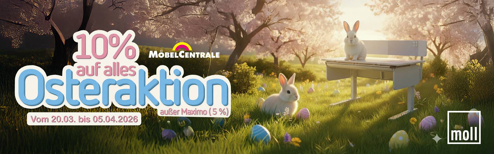 Osteraktion Moll • MöbelCentrale | Schongau & Penzberg