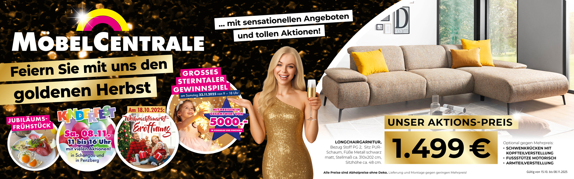 Goldener Herbst • MöbelCentrale | Schongau & Penzberg Goldener Herbst • MöbelCentrale | Schongau & Penzberg